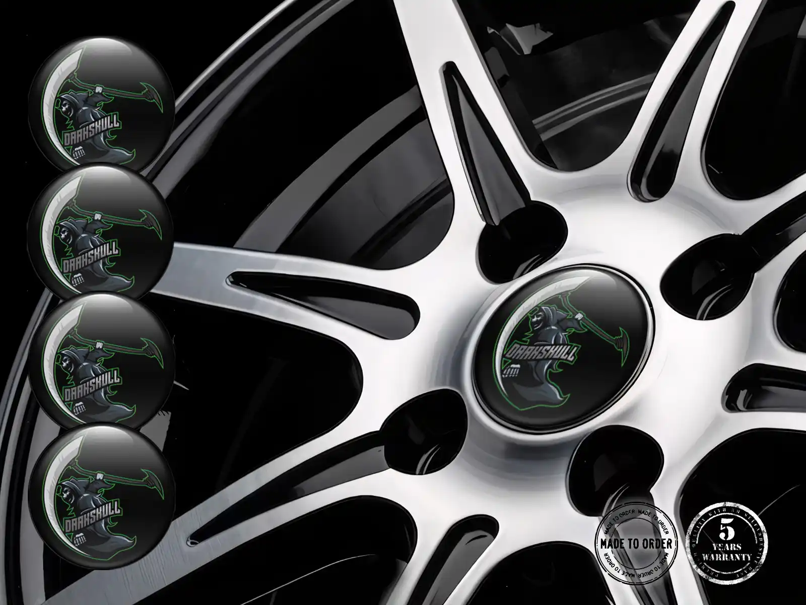 Wheel Rim Decal Logo Performance Surge